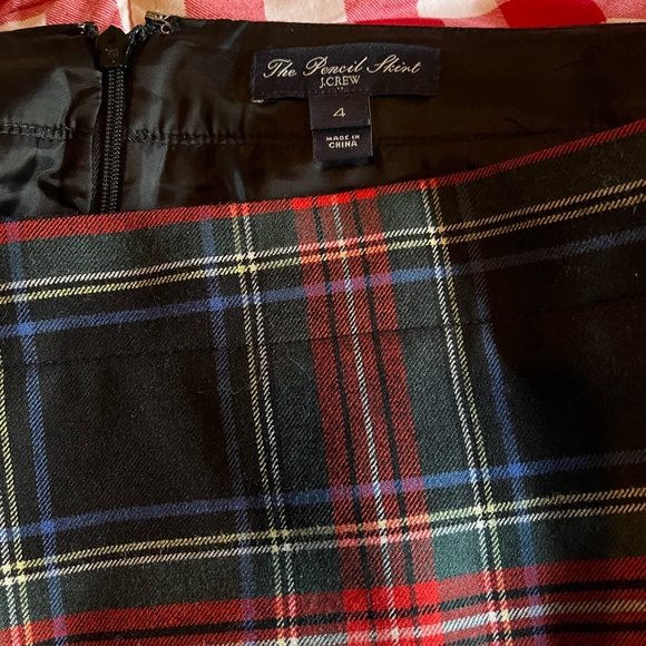 J Crew plaid skirt - Picture 2 of 2
